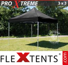 Chapiteau pliant FleXtents Xtreme 3x3m Noir