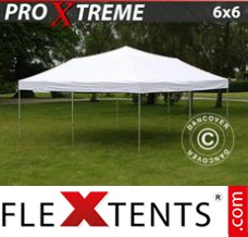 Chapiteau pliant FleXtents Xtreme 6x6m Blanc