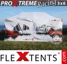 Chapiteau pliant FleXtents PRO Xtreme Racing 3x6m, Edition limitée