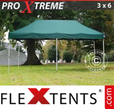 Chapiteau pliant FleXtents Xtreme 3x6m Vert